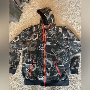 Scott Goggles Vintage  Mens Zippered Hoodie in good Condition in SZ Xl